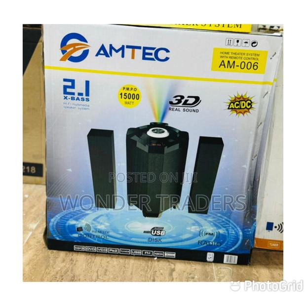 Amtec Am -006 2.1ch X - Bass Subwoofer Multi Media System - main view