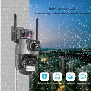 Dual Lens CCTV Camera (Wifi/Offline)