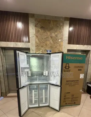 Hisense 454 Liters 4 French Door Fridge With Water Dispenser
