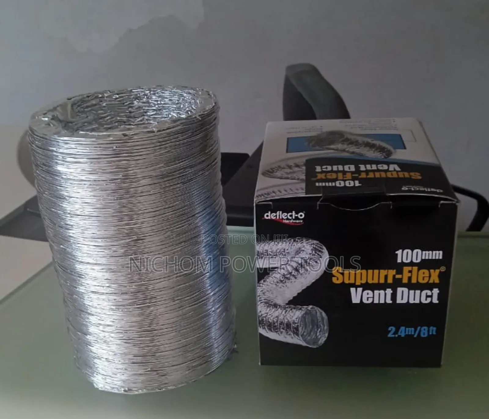 Supurr-Flex 4" 100mm Vent Duct/Ventduct