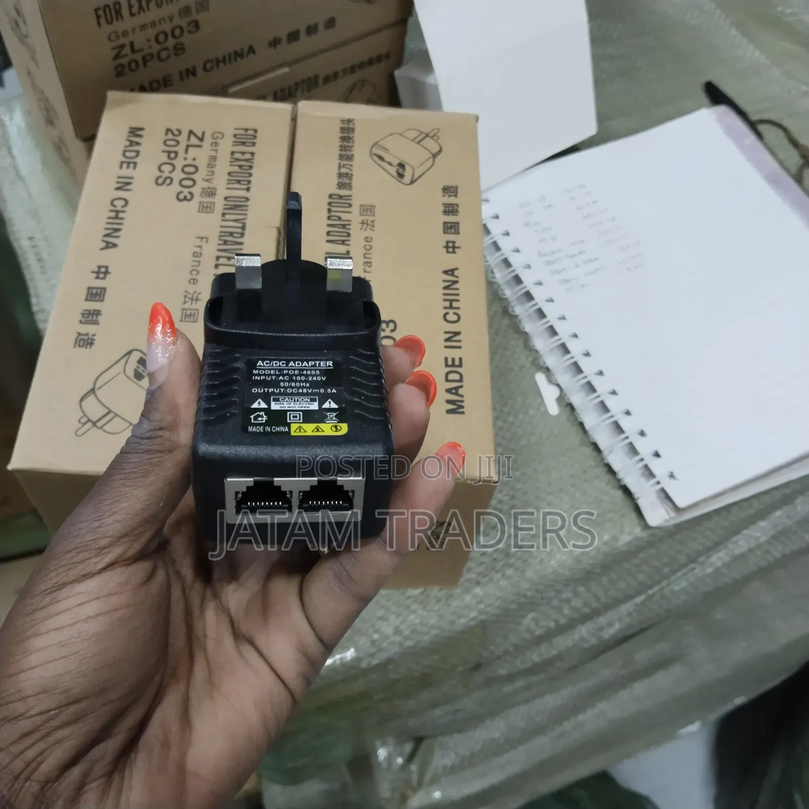 High Quality POE Lan Adapter 48v