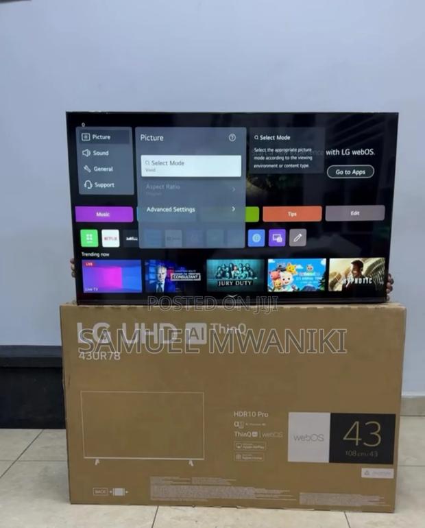 Lg 43′′ Uhd Smart Webos Tv Ur78 New Model - thumbnail 2