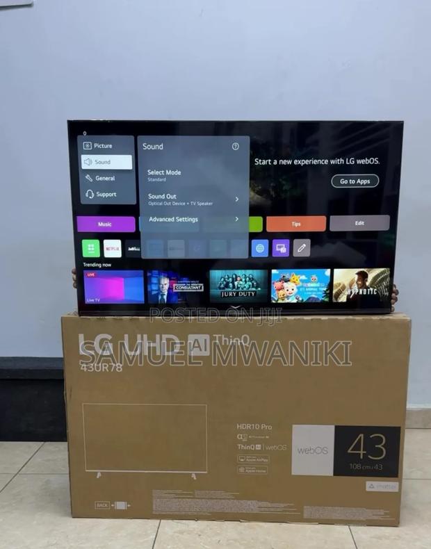Lg 43′′ Uhd Smart Webos Tv Ur78 New Model - thumbnail 3