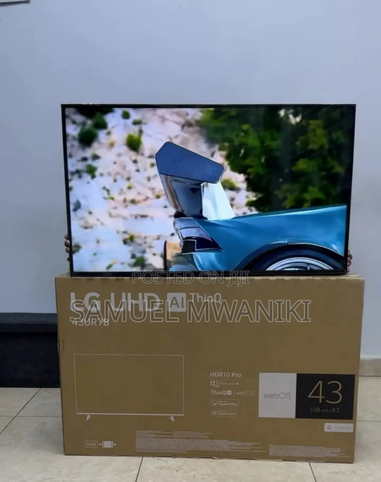 Lg 43′′ Uhd Smart Webos Tv Ur78 New Model