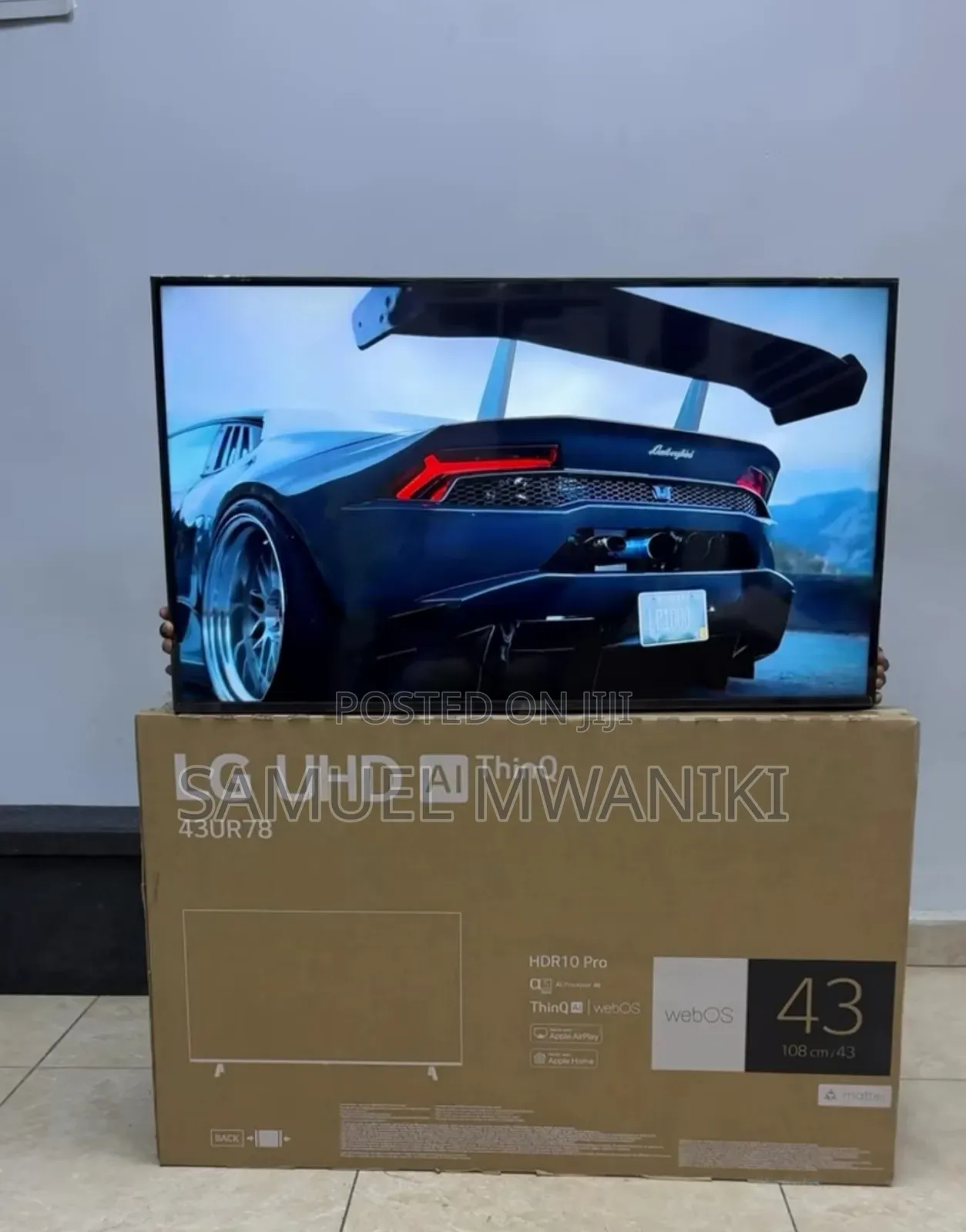 Lg 43′′ Uhd Smart Webos Tv Ur78 New Model