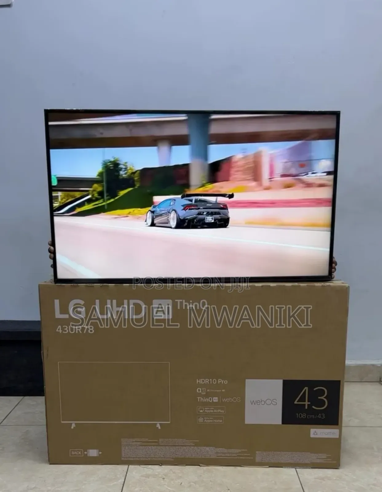 Lg 43′′ Uhd Smart Webos Tv Ur78 New Model