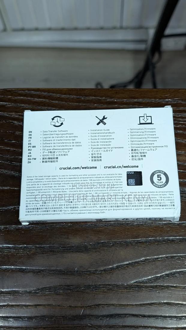 Crucial 4TB SSD Pcle 4.0 Nvmetm M.2 SSD - thumbnail 4