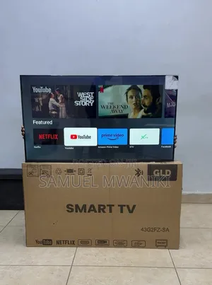 GLD 43" Smart Android TV Frameless Design FHD Display