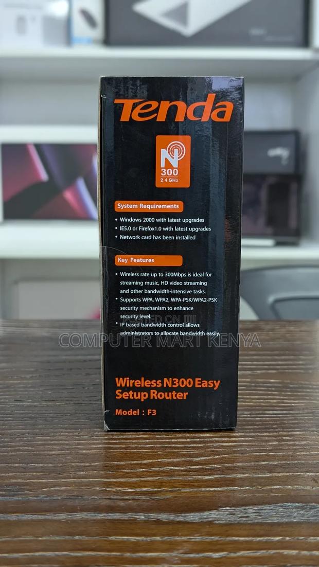 Tenda 300mbps 2.4ghz Easy Setup Router - thumbnail 4