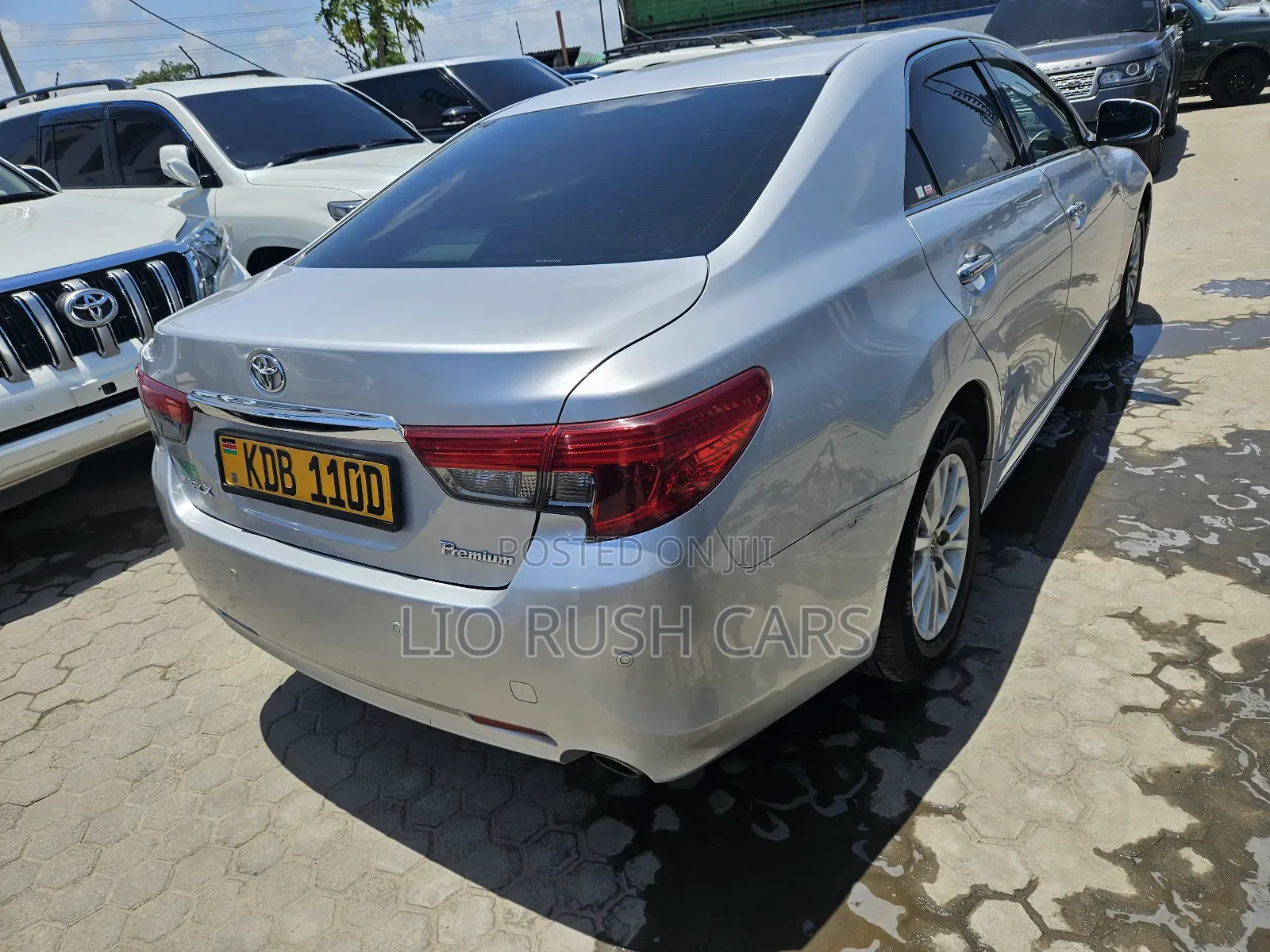 Toyota Mark X 2015 Silver