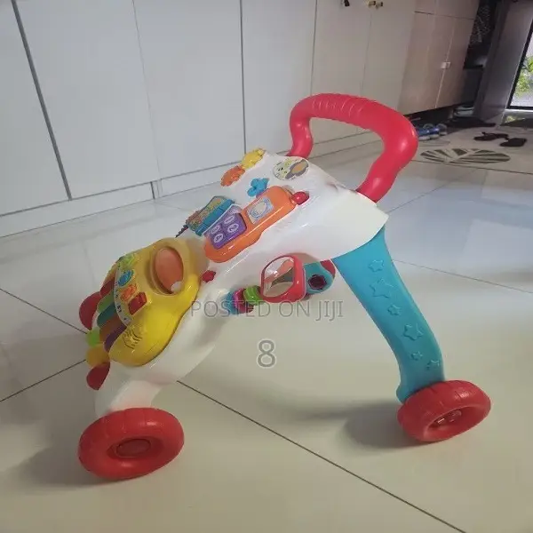 Interactive Push Walker for Toddlers – Encourages Movement