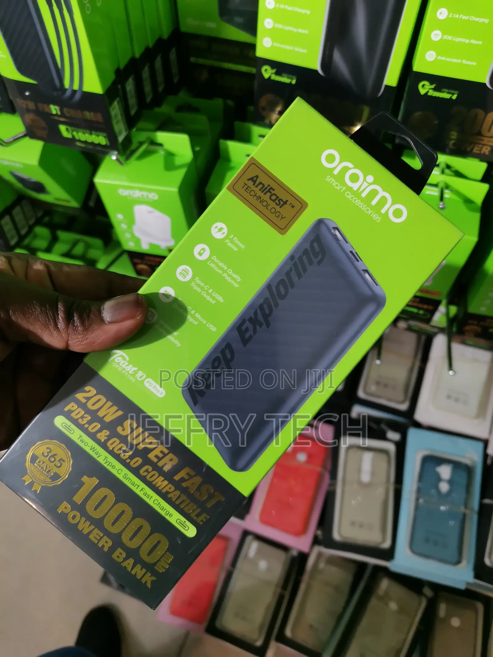 Oraimo 10000mah 20W Power Bank