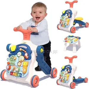 Baby Push Walker With Adjustable Features – Grows With Your
