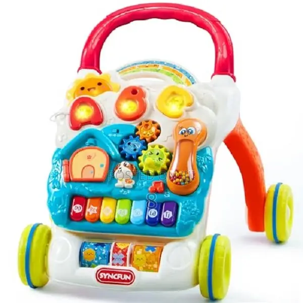 All-in-One Toddler Push Walker – Learning and Walking Fun