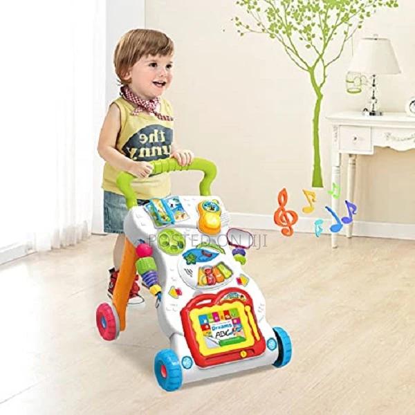 Brightly Colored Push Walker – Perfect for Little Explorers