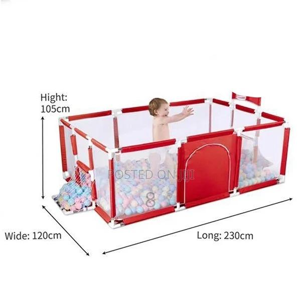 50-Piece Softball Kids' Playpen Fence – Secure Engaging