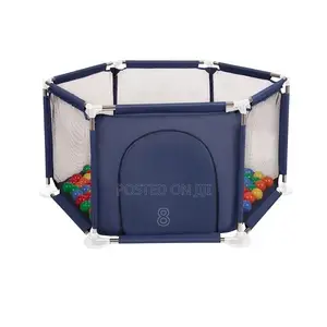 Fun Playpen Fence With 50 Soft Balls – Safe Play for Kids