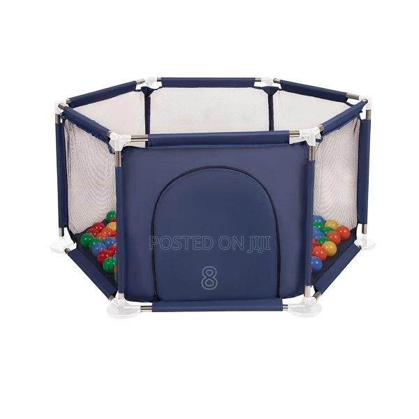 Fun Playpen Fence With 50 Soft Balls – Safe Play for Kids