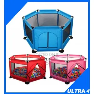 Kids' Playpen With 50 Soft Balls – Fun, Safe, and Colorful