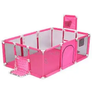 50-Piece Softball Playpen for Kids – Secure and Entertaining