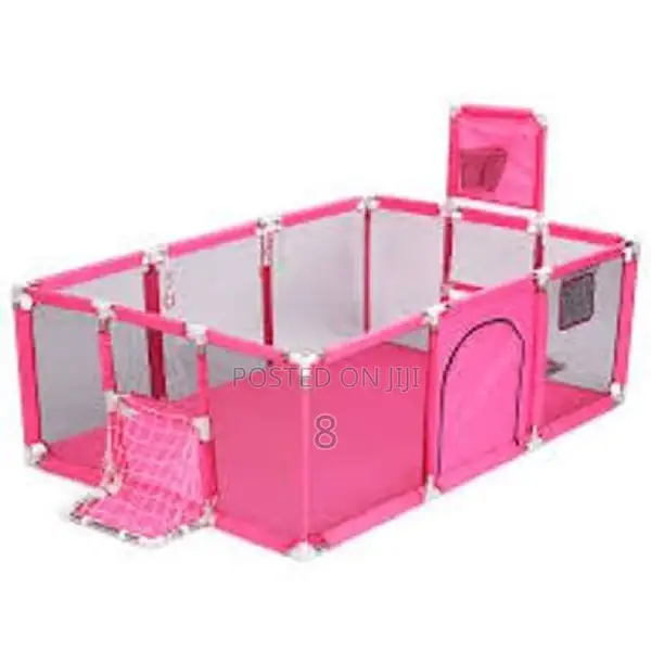 50-Piece Softball Playpen for Kids – Secure and Entertaining