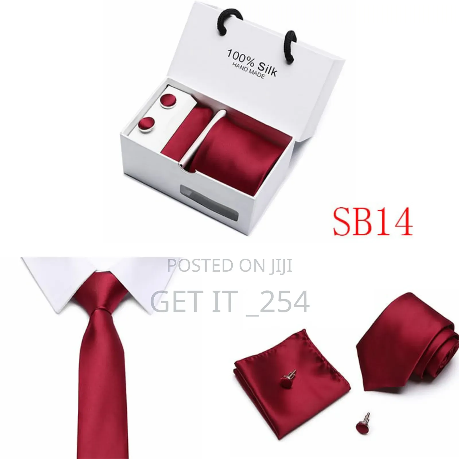  *100% Silk Tie Set*