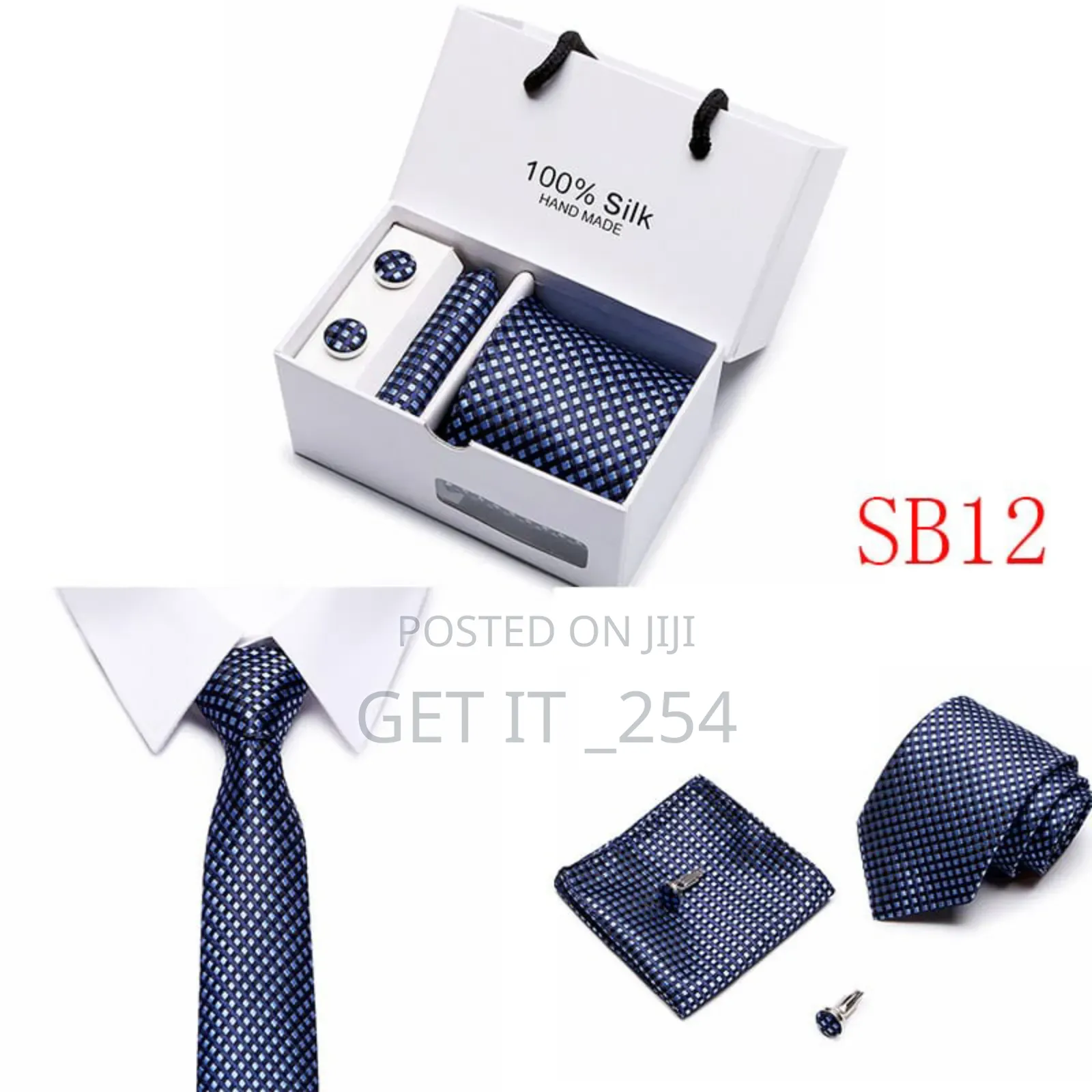  *100% Silk Tie Set*