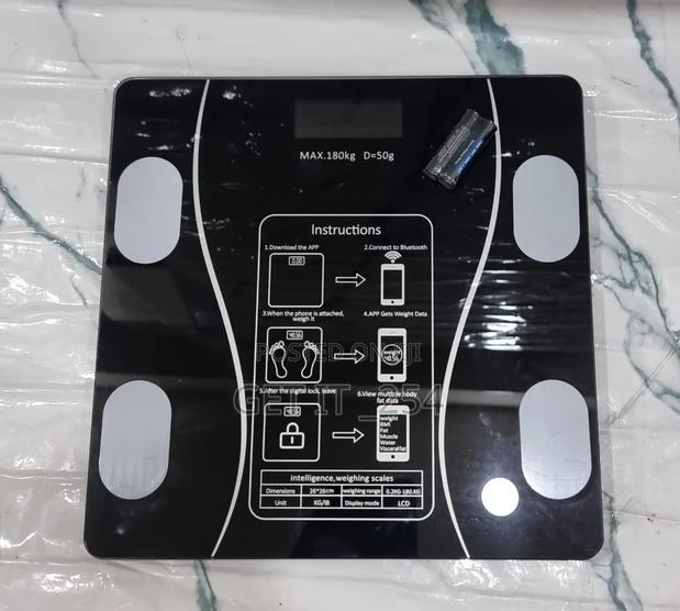 *0.2 to 180kg Smart Digital Bluetooth Weighing Scale - thumbnail 3