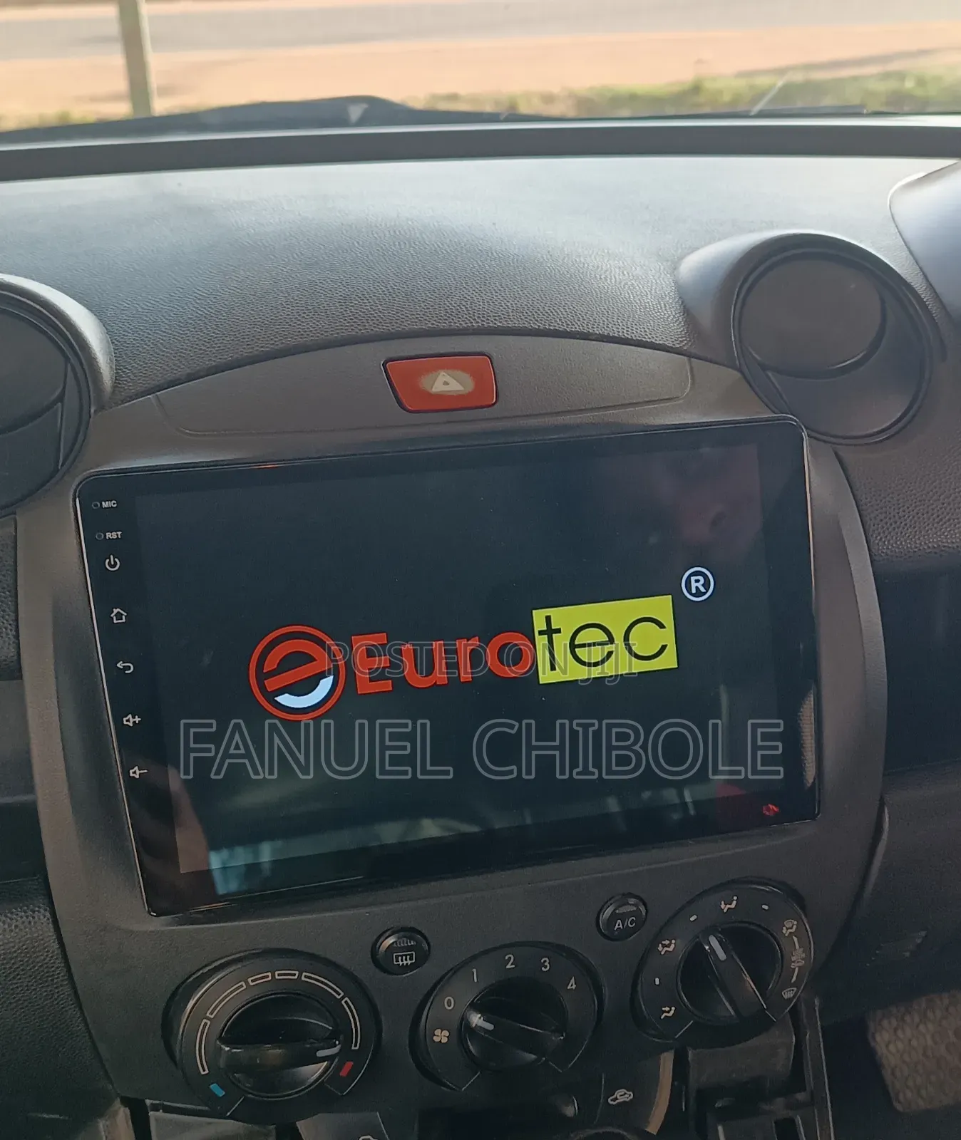 Old - Shape Mazda Demio Android+Console, Free Installation