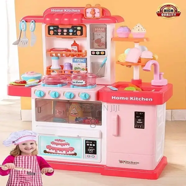 Deluxe Kids' Kitchen Set – Ready for Playtime Cooking