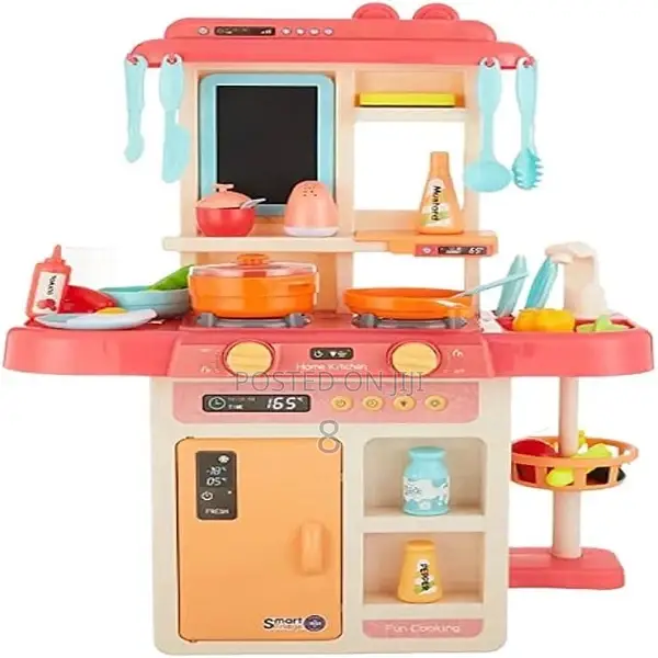Toy Kitchen Set for Kids – Creative Pretend Play