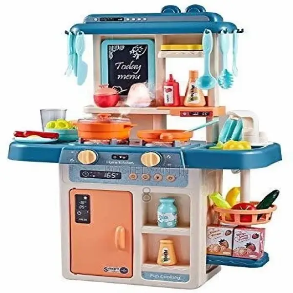 Toy Kitchen Set for Kids – Creative Pretend Play