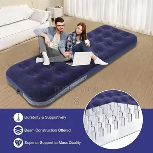 Compact Inflatable Mattress – Perfect for Guests Outdoor A