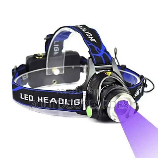 Waterproof Rechargeable White UV Headlamp - thumbnail 13