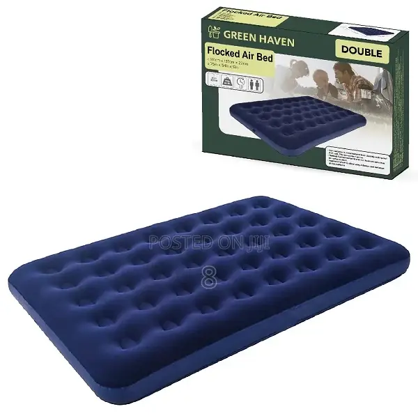 Quick-Inflate Mattress – Perfect for Camping Guest Rooms