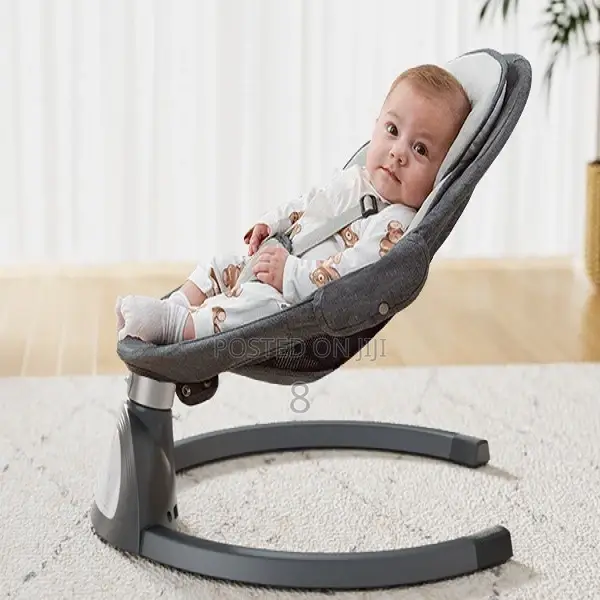 Baby Electric Swing With Bluetooth Music Gentle Rocking Mo