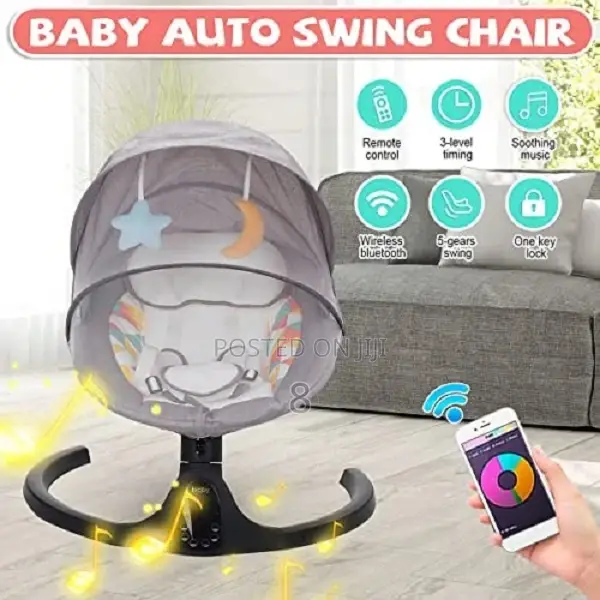 Comforting Baby Swing With Bluetooth Lullabies – Sweet Dre