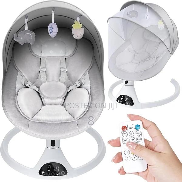 Smart Electric Swing for Babies – Bluetooth Music Gentle R