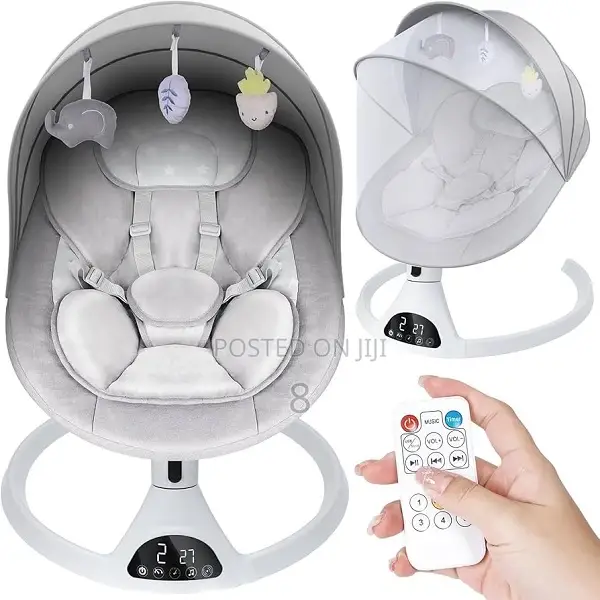Smart Electric Swing for Babies – Bluetooth Music Gentle R