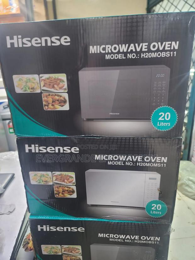 Microwave, Hisense Microwave 20 Litres *Digital, Silver