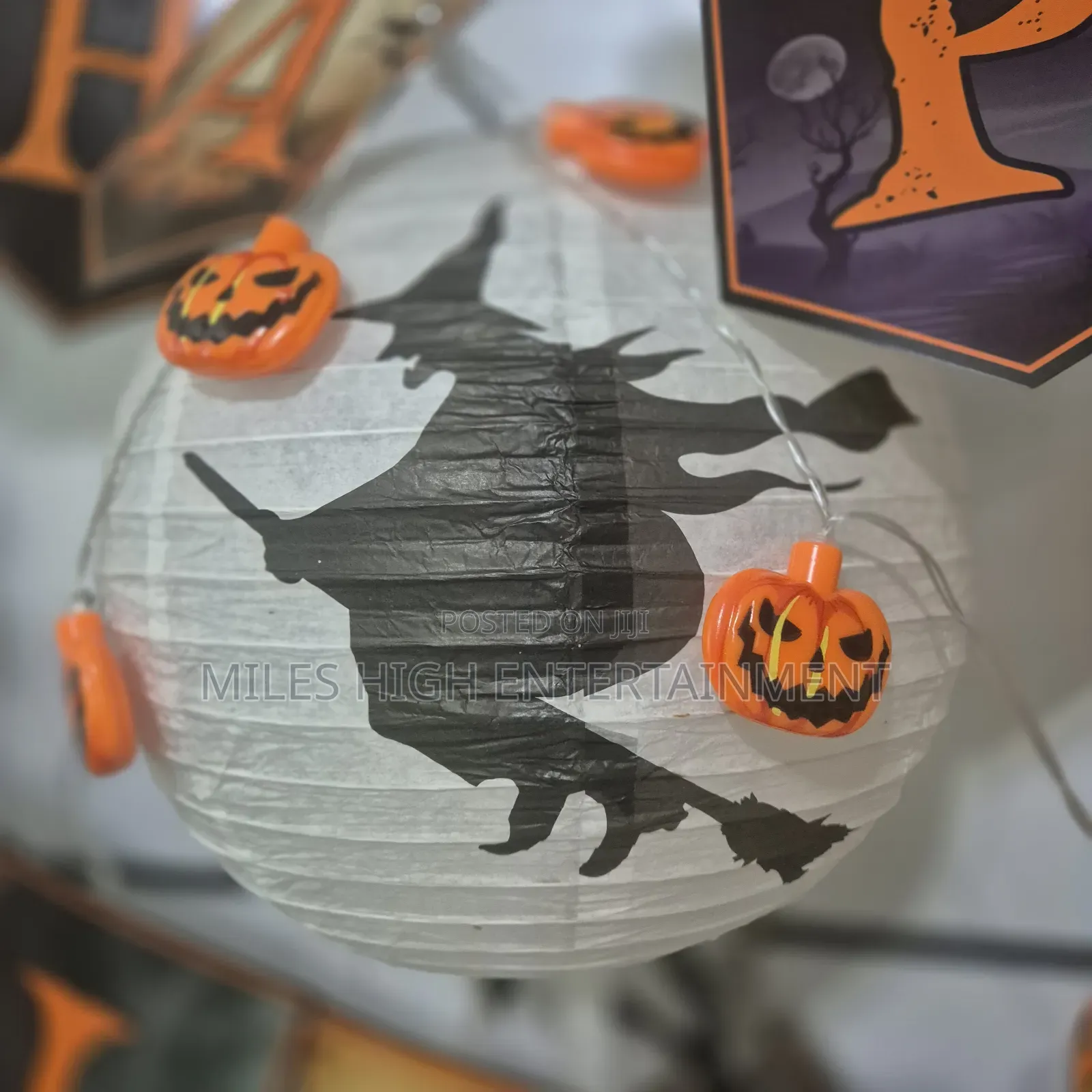 Halloween Pumpkin Fairy Lights