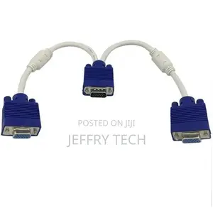 2B VGA Splitter Cable Male to Female 1 to 2 Way CV-733