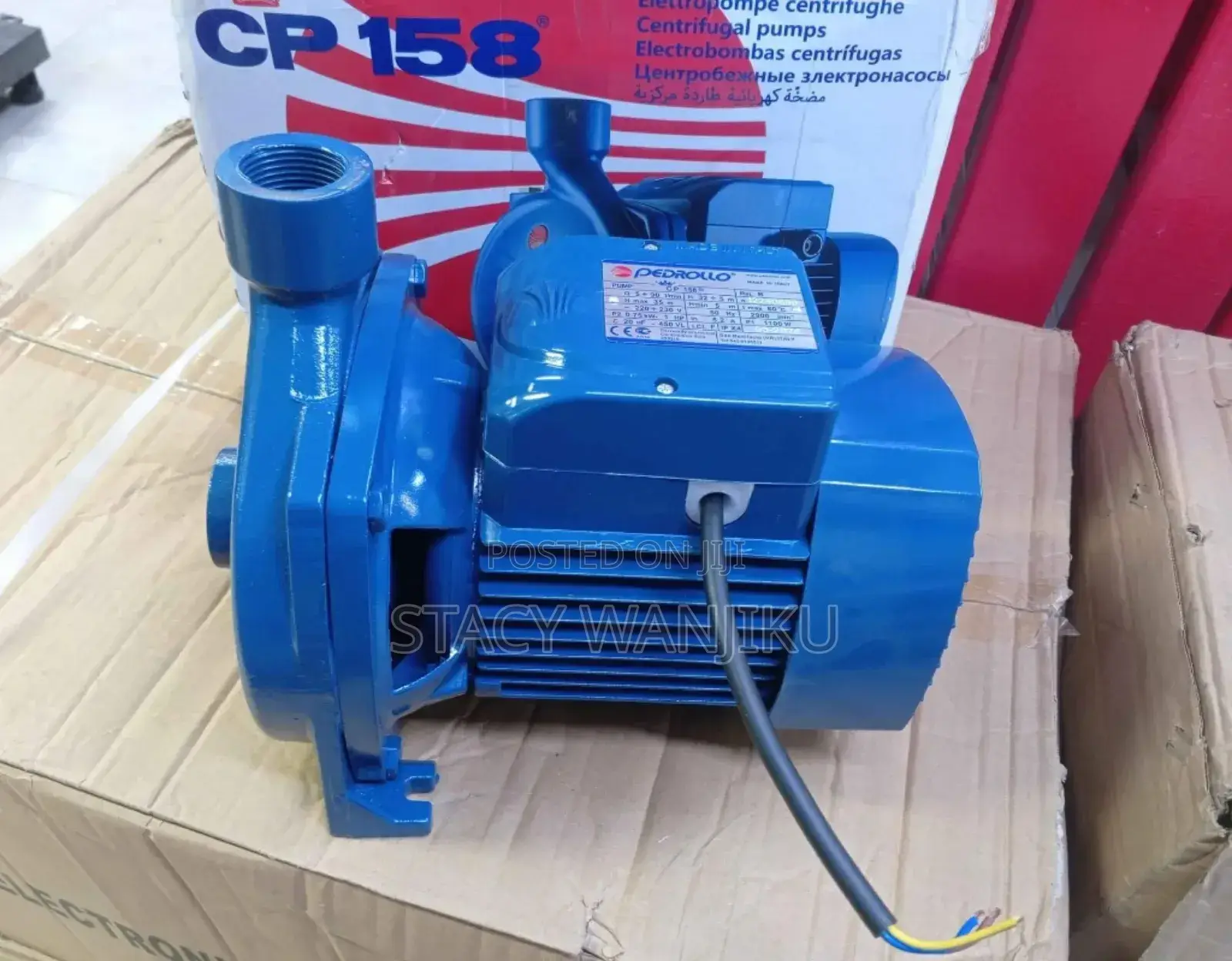 1hp Pedrollo Water Pump/ CPM 158 Pedrollo Water Pump 1hp