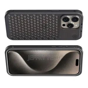 R-Just Metal Cooling Phone Case for iPhone 15 Pro Max