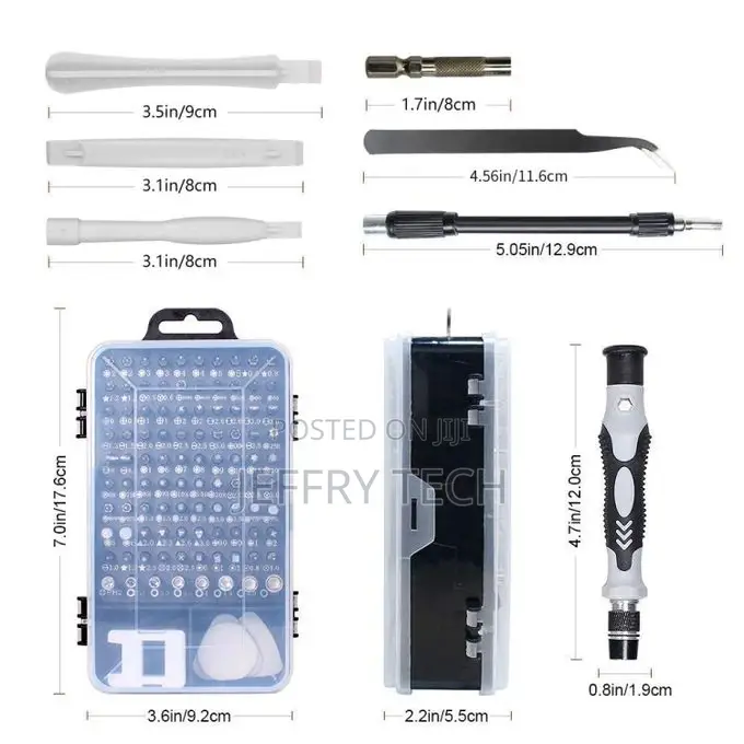 115 in 1 Precision Screwdriver Tool Set 115 in 1 (Purple)