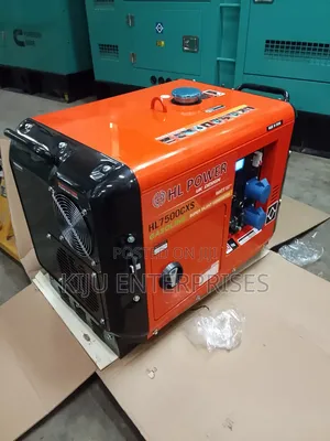 7.5hp Petrol Powered Silent Generator Available
