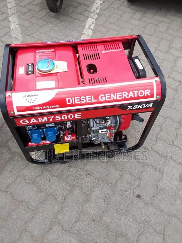 7.5hp Diesel Powered Generator