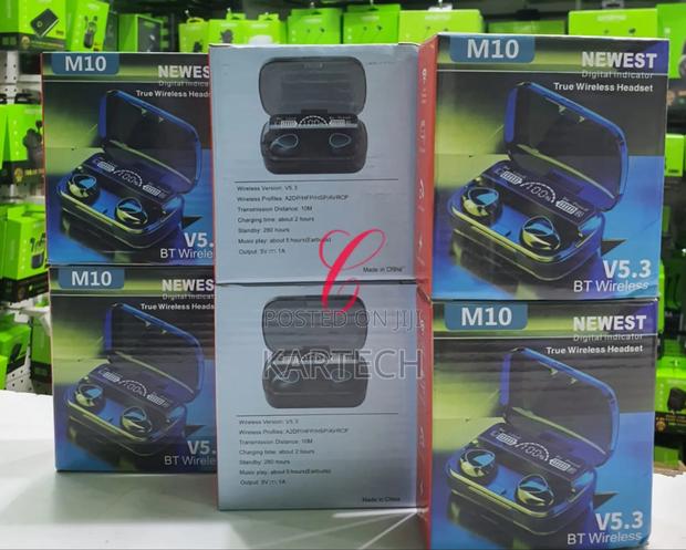 M10 True Wireless Headset 5hrs Playtime Earbuds - main view