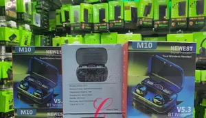 M10 True Wireless Headset 5hrs Playtime Earbuds