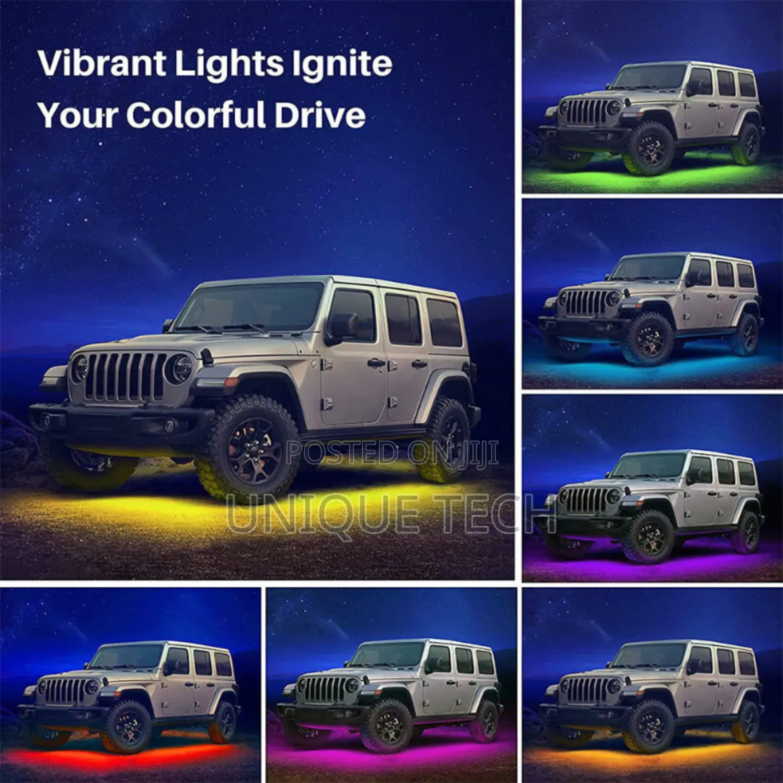 Automotive Underglow LED Accent Lighting System